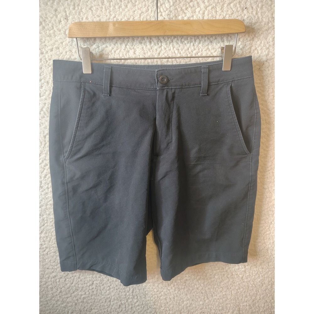 Under Armour Mens Performance Golf Shorts Black Size 32 Technical Stretch